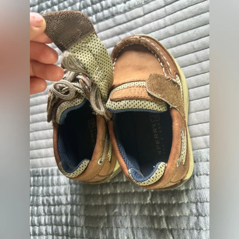 Sperry Toddler Boy Brown Boat Shoes